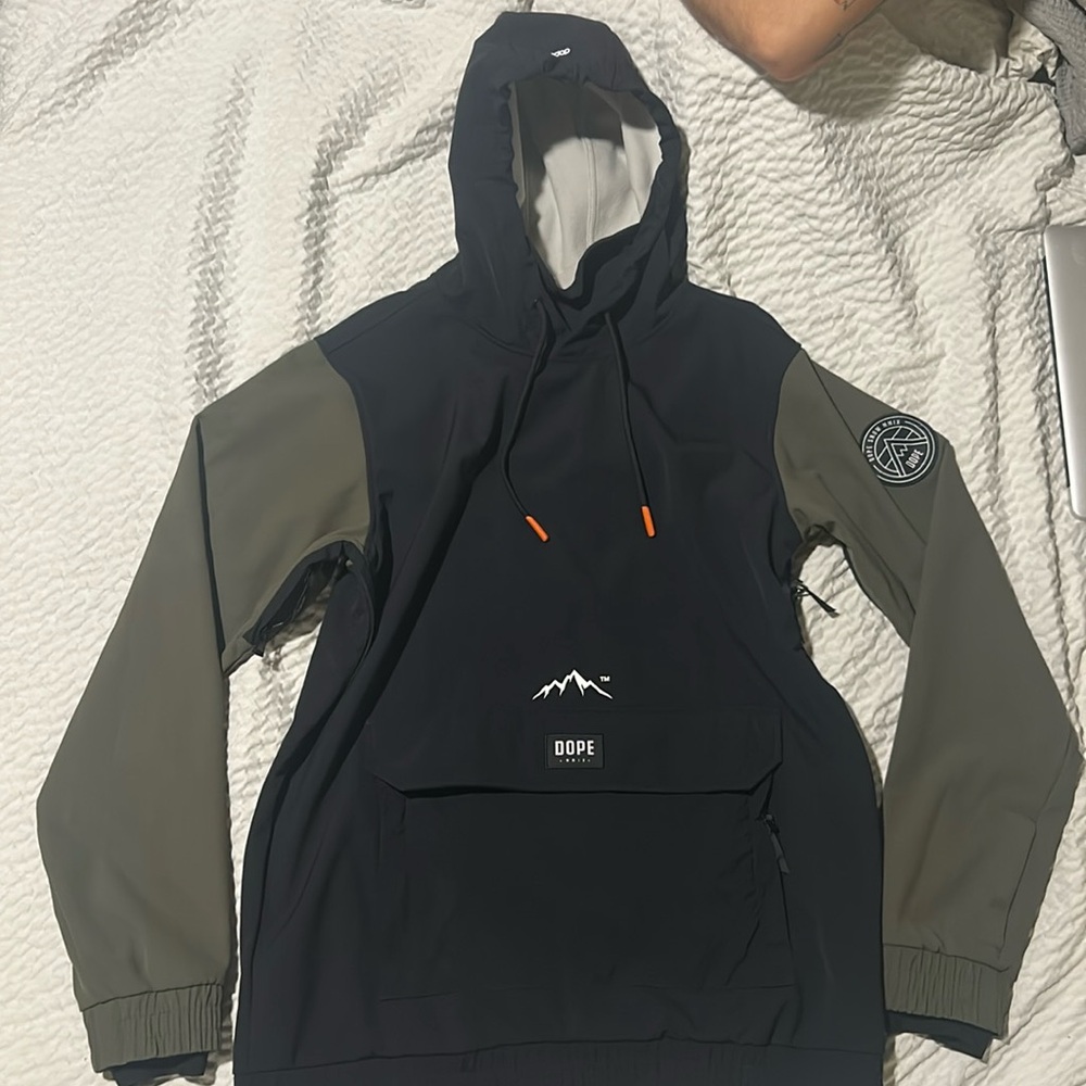 Dope Snow Hooded Pull Over Jacket